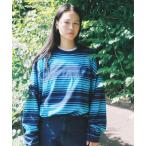 ショッピングボーダー tシャツ 田中シェン ボーダー天竺ロンT レディース メンズ