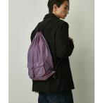 ショッピングナップサック デイバック リュック Chambray Double Pocket Drawstring Bag / シャンブレーダブルポケットナップサック メンズ