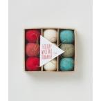 ショッピングオーナメント インテリア 「X'mas ITEM」ウールボール オーナメント