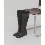 ブーツ プランプトゥロングブーツ レディース