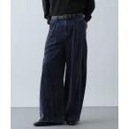  брюки [SET UP соответствует ]3D вельвет широкий брюки (HARE) мужской 