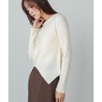 ショッピングバブ ニット セーター クロッシングニットトップス レディース