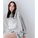 ショッピングトップス トレーナー スウェット スウェット レディース