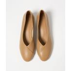 パンプス ラウンド キリカエ Vカット パンプス 撥水