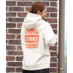 パーカー CHUMS/チャムス ジップアップ パーカー スウェット フーディー バックプリント 裏起毛 LOVE BALLOON ZIP PARKA