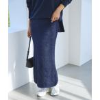 ショッピングスカート スカート シャギーニットナロースカート