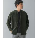 シャツ アーバンリラックスコーデュロイバンドシャツ メンズ