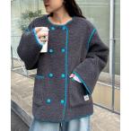 コート アウター 「HELLO.SANFRANCISCO」ハマグリステッチボアジャケット レディース