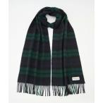 ショッピングスカーフ マフラー 「別注」小判チェックスカーフ(ウール/カシミヤ) 全2色 メンズ レディース