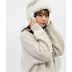 ニット帽 ニットキャップ 「HIKA」耳あて付きボーダーニットCAP レディース メンズ