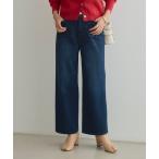 ショッピング楽 パンツ 「ストレッチ」エブ楽 裏起毛ワイドストレートパンツ「CROSS FUNCTION/クロスファンクション」 レディース