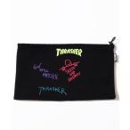 ネックウォーマー スヌード 「THRASHER/スラッシャー」アートワークデザイン マルチロゴスウェット ネックウォーマー メンズ レディース