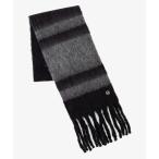 マフラー ストール カラーブロック チャンキー マフラー レディース