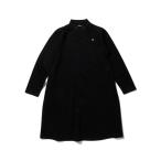ワンピース 衿エンボスロゴ ワンピース