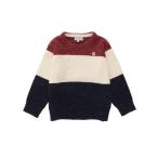 ショッピングブロック ニット セーター モールニット カラーブロック プルオーバー キッズ 子供服 男の子 女の子