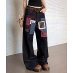 ジーンズ デニム デニムパンツ パッ