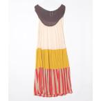 ショッピングムチャチャ 「AHCAHCUM.muchacha」 ノースリーブワンピース - イエロー レディース