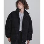 ショッピングコーデュロイ ブルゾン アウター 中綿スタンドコーデュロイブルゾン メンズ レディース