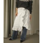 スカート crinkle crinkle crinkle rebuild apron skirt CC-4031