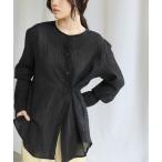 [select MOCA] длинный рукав туника FREE черный женский 
