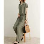 「URBAN RESEARCH DOORS」 オールインワン MEDIUM グリーン レディース