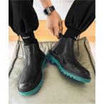 「Burner」 ブーツ 41 グリーン系その他 メンズ