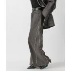 ショッピングブーツカット 「PAGEBOY」 ブーツカットデニムパンツ MEDIUM ブラック レディース