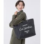トートバッグ LARGE 2 WAY TOTE 2ウェイブラック/グレーカモ レディース