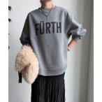 tシャツ 「WEB限定」裏起毛ヘムラインロゴトップス レディース