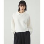 ショッピングポンチョ ニット セーター 「着回し抜群」2WAYニットポンチョ レディース