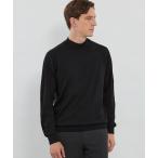 セーター ニット 「WEB・一部店舗限定」ハイゲージ天竺モックネックニット メンズ