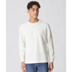tシャツ ダブルフェイスワッフルTシャツ メンズ