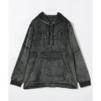 パーカー 限定展開 POLO RALPH LAUREN/ポロラルフローレン Brushed Velour L/S Hoodie / ベロア ロングスリ