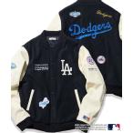 ブルゾン アウター 限定展開 MLB/メジャーリーグベースボール マルチデザイン 刺繍ワッペン スタジアムジャンパー / スタジャン メンズ