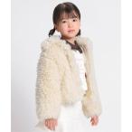 ショッピングセラフ ブルゾン アウター 「ジュニア対応」フェザー風ブルゾン キッズ 子供服 男の子 女の子