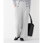 パンツ SHIPS Colors:「洗濯機可能」起毛TR マリン パンツ 3 レディース