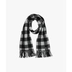 マフラー ストール チェック ウール混 リバーシブル マフラー ”Jean Paul” レディース メンズ