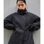 ショッピング動画 ダウンコート ダウンジャケット キルティングロングコート/スタンドネック/2WAYネック/保温性/軽量 「動画あり」 レディース