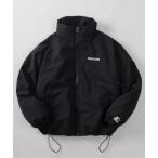 ダウンジャケット ダウン 「88」「STARTER/スターター」ロゴワンポイント スタンド ファイバーダウン ジャケット/「防風」「撥水」「ストレッチ