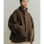 ムートンコート ボアコート リバーシブルボアジャケット レディース