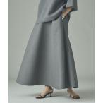 ショッピングJapan スカート Curensology(カレンソロジー)/ウールボンディングフレアスカート