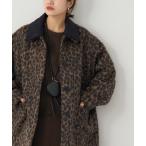 コート アウター Bellandi レオパードコート レディース
