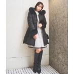 ダウンコート ダウンジャケット 「11/6(Thu)発売開始」フォックスファー付ドレスダウン レディース