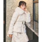 ショッピングショート ダウンコート ダウンジャケット ファー襟取り外しショートダウン レディース