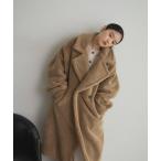  мутоновое пальто боа пальто teti боа большой цвет длинное пальто женский 