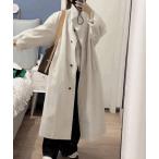 トレンチコート コート YUGA　ミドル丈トレンチコート レディース