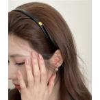 カチューシャ 「 ammy. / エイミードット 」 ワンポイント べっ甲 細 カチューシャ / ヘアアクセサリー