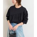 tシャツ 「WEB限定追加2」フリルプルオーバーロングスリーブ レディース