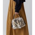 ショッピングハンドバッグ ハンドバッグ ファーバッグ  巾着 バッグ