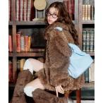 ブルゾン アウター 「ふたばコラボ企画」ファーブルゾン レディース